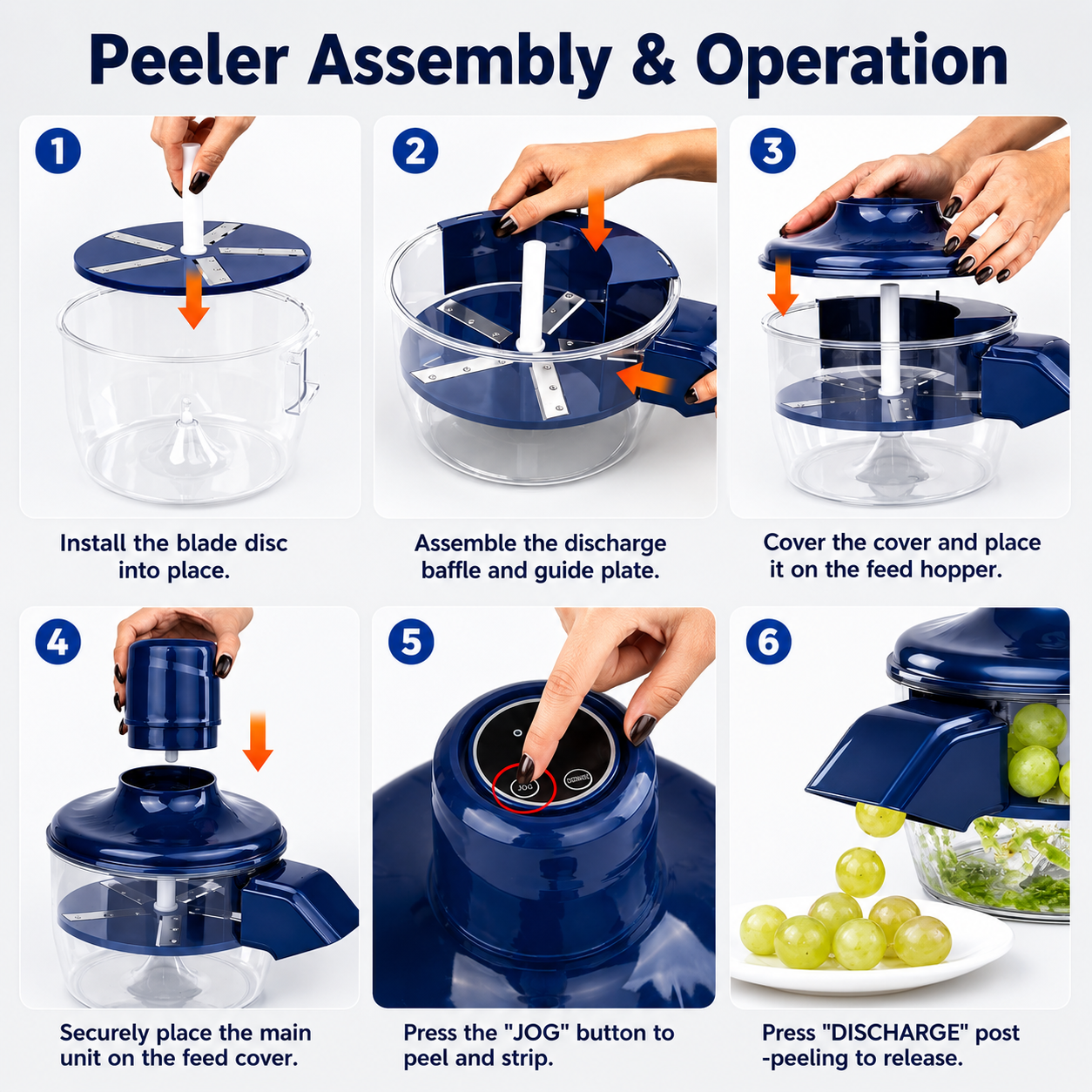 Electric Fruit & Vegetable Peeler Machine | USB Rechargeable Cordless Automatic Potato & Garlic Peeler